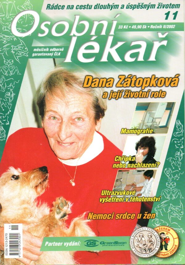 Osobní lékař č. 11, roč. II/2002
