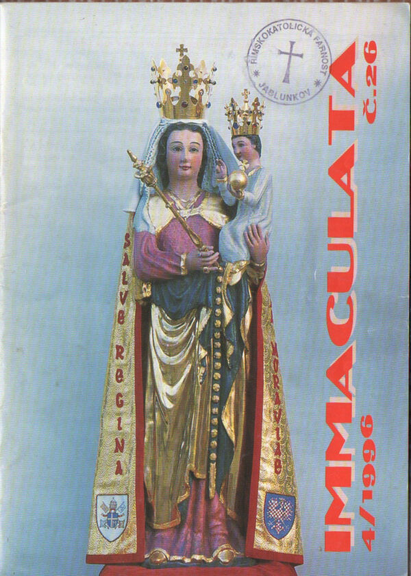 Immaculata – Neposkvrněná 4/1996 (č. 26), roč. V.