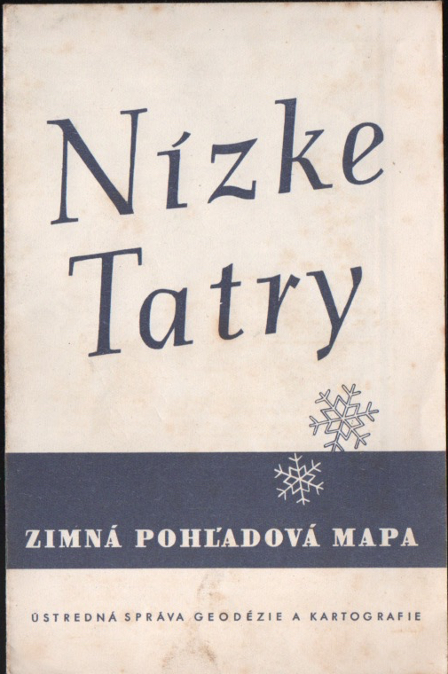 Nízke Tatry (Zimná pohľadová mapa)