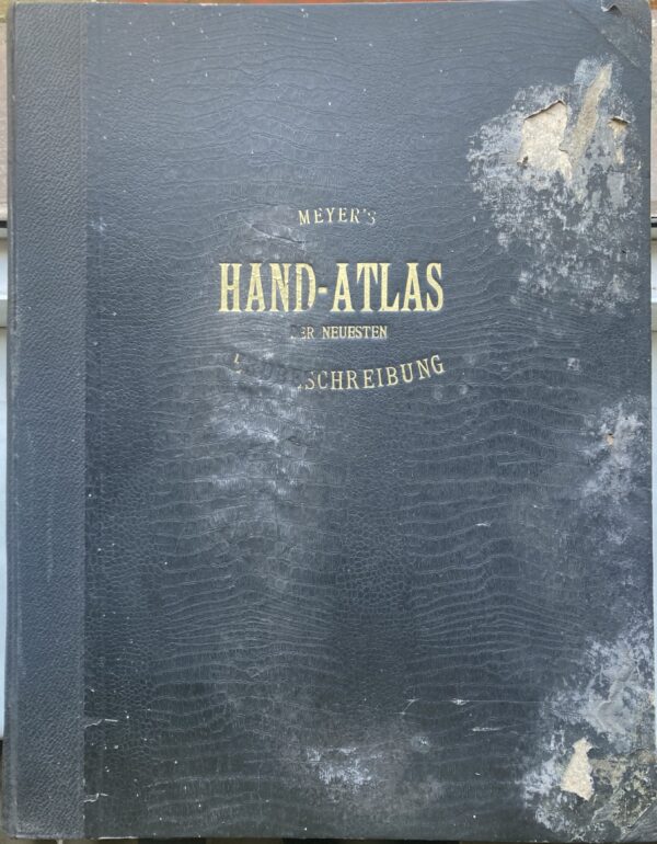 Meyer's Hand-Atlas der neuesten Erdbeschreibung in 100 Karten