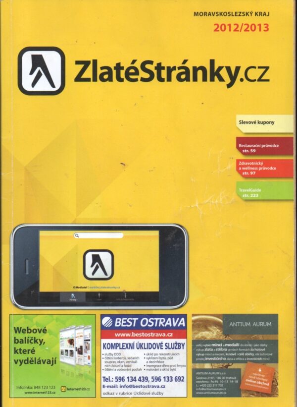 Zlaté stránky pro Moravskoslezský kraj 2012/2013