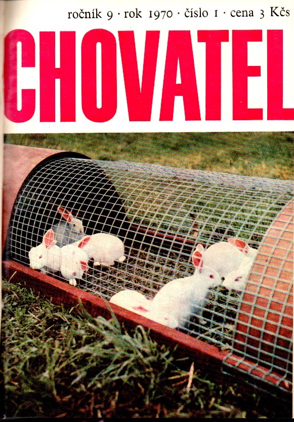 Chovatel 1970-71, roč. IX-X (kompletní)