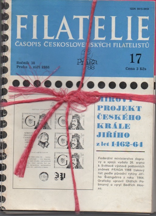 Filatelie 1988, roč. 38, č. 1-24 (kompletní)