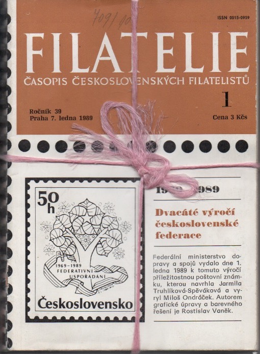 Filatelie 1989, roč. 39, č. 1-24 (kompletní)