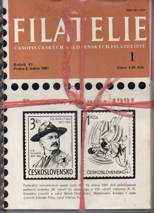 Filatelie 1991, roč. 41, č. 1-24 (kompletní)