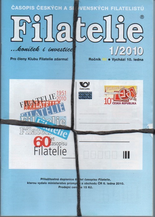 Filatelie 2010, roč. 60, č. 1-12 (kompletní)