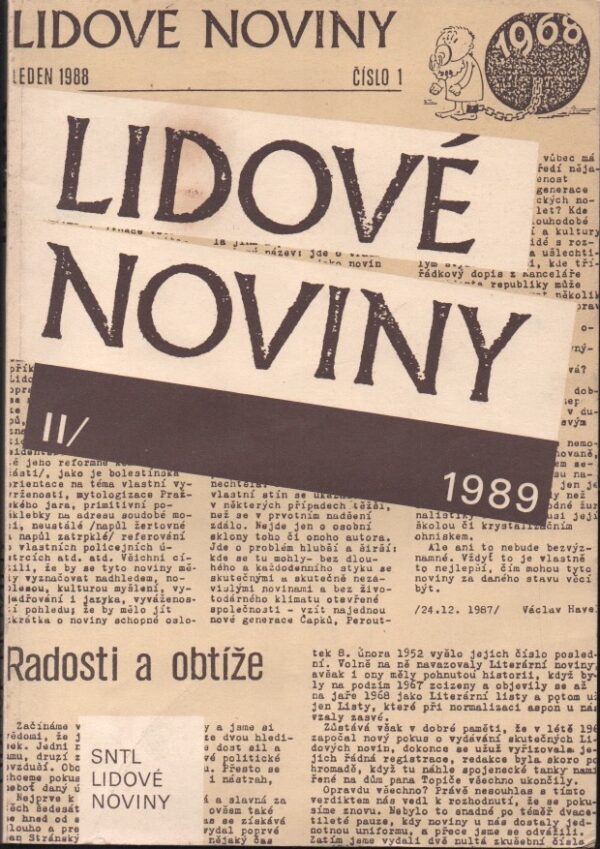 Lidové noviny 1989 (roč. 2.)