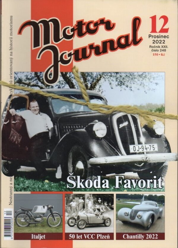 Motor Journal 2022, roč. XXII., č. 1-12 (komplet)