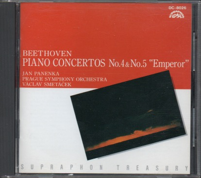 BEETHOVEN - Piano Concertos No. 4 & No. 5 "Emperor"