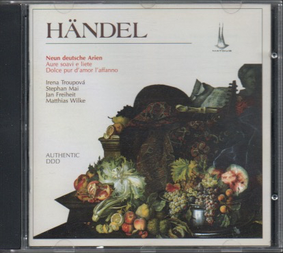 HÄNDEL - Devět německých árií