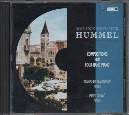 HUMMEL - Compositions For Four-Hand Piano