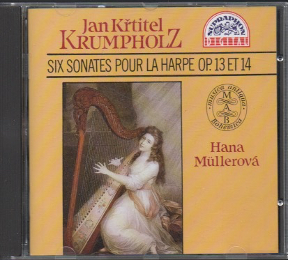 KRUMPHOLZ - Six Sonates Pour La Harpe Op.13 Et 14