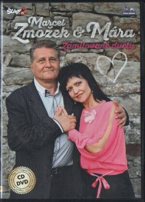 MARCEL ZMOŽEK A MÁRA - Zamilované duety (CD + DVD)