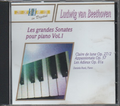 BEETHOVEN - Les grandes Sonates pour piano Vol. 1