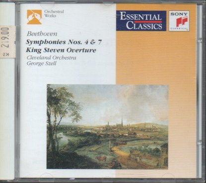 BEETHOVEN - Symphonies Nos. 4 & 7 / King Steven Overture