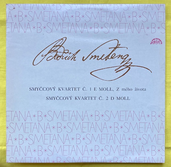 SMETANA - Smyčcový kvartet E moll / Smyčcový kvartet D moll