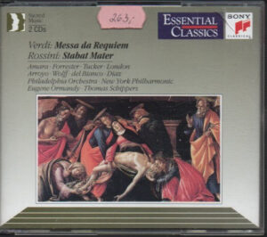 VERDI - Messa da Requiem / ROSSINI - Stabat Mater (2 CD)